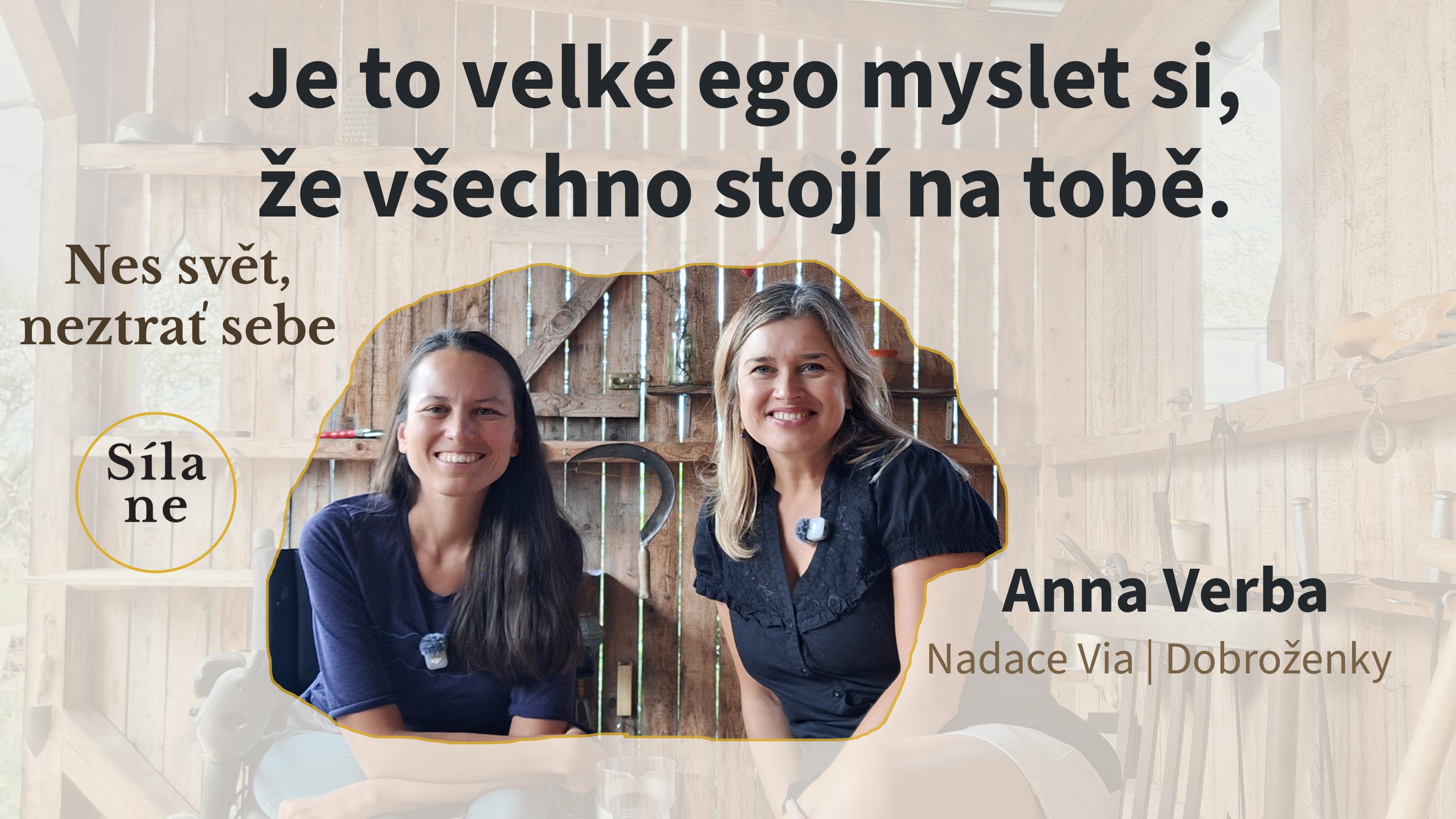 Karolína Chovancová v rozhovoru s Anna Verba